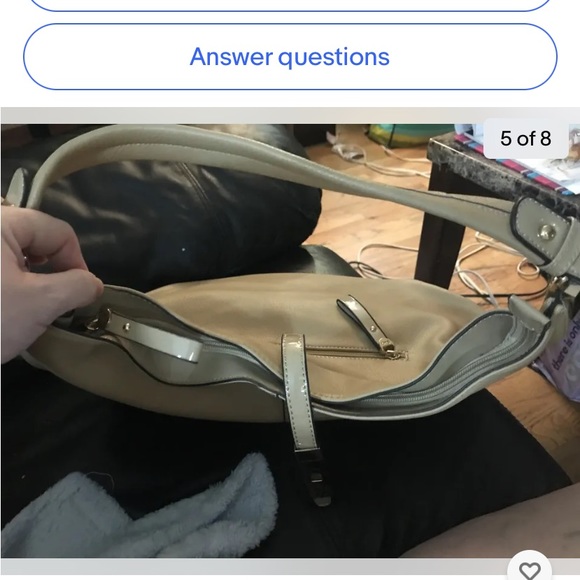 Gussacci Leather Handbag - Picture 7 of 8